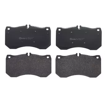Jeu de 4 plaquettes de frein avant BREMBO