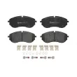 Jeu de 4 plaquettes de frein avant BREMBO P 85 179 - Visuel 1