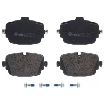 Jeu de 4 plaquettes de frein arrière BREMBO P 85 180