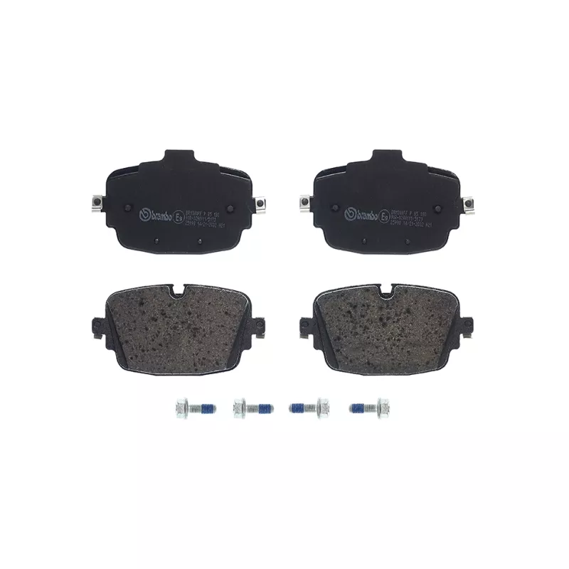 Jeu de 4 plaquettes de frein arrière BREMBO P 85 180