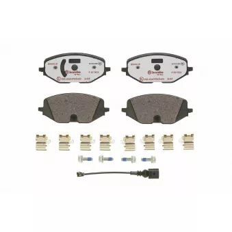 Jeu de 4 plaquettes de frein avant BREMBO P 85 182X
