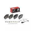 Jeu de 4 plaquettes de frein avant BREMBO P 85 188 - Visuel 1