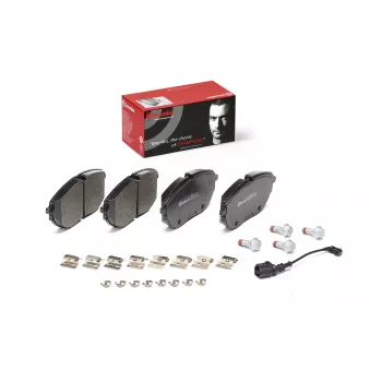 Jeu de 4 plaquettes de frein avant BREMBO P 85 188