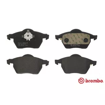Jeu de 4 plaquettes de frein avant BREMBO P 86 015