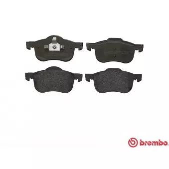 Jeu de 4 plaquettes de frein avant BREMBO P 86 016
