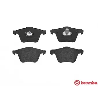 Jeu de 4 plaquettes de frein avant BREMBO P 86 018