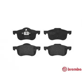 Jeu de 4 plaquettes de frein avant BREMBO P 86 020