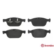 Jeu de 4 plaquettes de frein avant BREMBO P 86 023 - Visuel 1