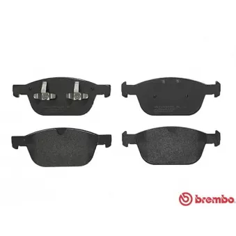 Jeu de 4 plaquettes de frein avant BREMBO P 86 023