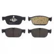 Jeu de 4 plaquettes de frein avant BREMBO P 86 027 - Visuel 1