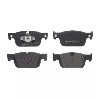 Jeu de 4 plaquettes de frein avant BREMBO P 86 028