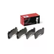 Jeu de 4 plaquettes de frein avant BREMBO P 86 034 - Visuel 1