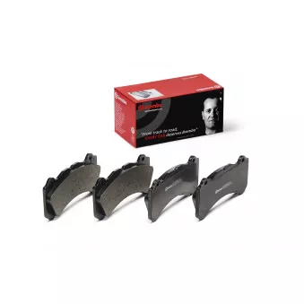 Jeu de 4 plaquettes de frein avant BREMBO P 86 034