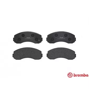 Jeu de 4 plaquettes de frein avant BREMBO P 99 003
