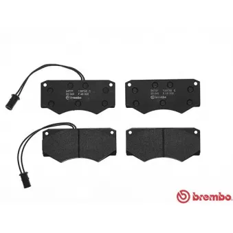 Jeu de 4 plaquettes de frein avant BREMBO P A6 005