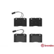 Jeu de 4 plaquettes de frein avant BREMBO P A6 009 - Visuel 1