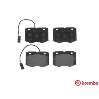 Jeu de 4 plaquettes de frein avant BREMBO P A6 014