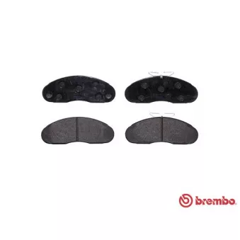 Jeu de 4 plaquettes de frein avant BREMBO P B7 001