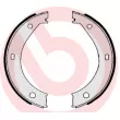 Jeu de mâchoires de frein, frein de stationnement BREMBO S 06 503 - Visuel 2
