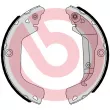 Jeu de mâchoires de frein BREMBO S 10 521 - Visuel 2