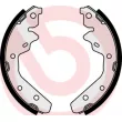Jeu de mâchoires de frein BREMBO S 11 502 - Visuel 2