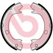 Jeu de mâchoires de frein, frein de stationnement BREMBO S 11 510 - Visuel 2