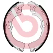 Jeu de mâchoires de frein BREMBO S 16 506 - Visuel 2
