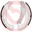 Jeu de mâchoires de frein BREMBO S 23 514 - Visuel 2