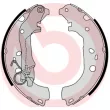 Jeu de mâchoires de frein BREMBO S 23 518 - Visuel 2