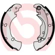 Jeu de mâchoires de frein BREMBO S 23 519 - Visuel 2