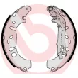 Jeu de mâchoires de frein BREMBO S 23 531 - Visuel 2