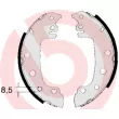 Jeu de mâchoires de frein BREMBO S 23 538 - Visuel 2