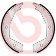 Jeu de mâchoires de frein, frein de stationnement BREMBO S 23 554 - Visuel 2