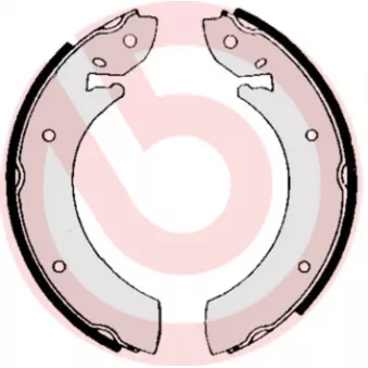 Jeu de mâchoires de frein BREMBO S 23 559