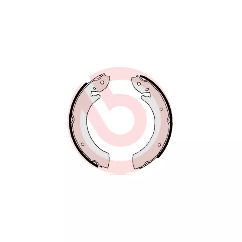 Jeu de mâchoires de frein BREMBO S 23 563