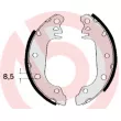 Jeu de mâchoires de frein BREMBO S 24 504 - Visuel 2