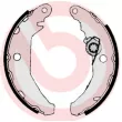 Jeu de mâchoires de frein BREMBO S 24 510 - Visuel 2