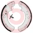 Jeu de mâchoires de frein BREMBO S 24 513 - Visuel 2