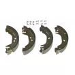 Jeu de mâchoires de frein BREMBO S 24 528 - Visuel 1