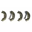 Jeu de mâchoires de frein BREMBO S 24 534 - Visuel 1