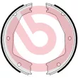 Jeu de mâchoires de frein, frein de stationnement BREMBO S 24 550 - Visuel 2