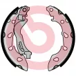 Jeu de mâchoires de frein BREMBO S 24 553 - Visuel 2