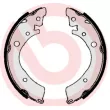Jeu de mâchoires de frein BREMBO S 28 502 - Visuel 2