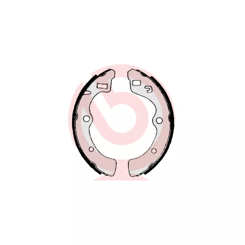 Jeu de mâchoires de frein BREMBO S 28 503