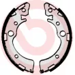 Jeu de mâchoires de frein BREMBO S 28 509 - Visuel 2