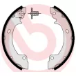 Jeu de mâchoires de frein BREMBO S 30 506 - Visuel 2