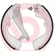Jeu de mâchoires de frein BREMBO S 30 514 - Visuel 2