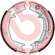 Jeu de mâchoires de frein, frein de stationnement BREMBO S 30 527 - Visuel 2
