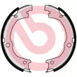 Jeu de mâchoires de frein, frein de stationnement BREMBO S 30 533 - Visuel 2