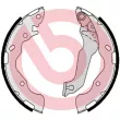 Jeu de mâchoires de frein BREMBO S 30 536 - Visuel 2